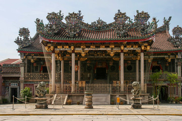 the temple in penang,malaysia