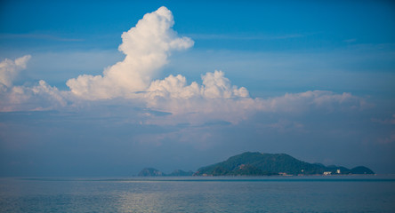 The sea at Pattaya, Thailand 