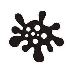 Bacteria icon. Vector graphic illustration. Suitable for website design, logo, app, template, and ui. EPS 10.