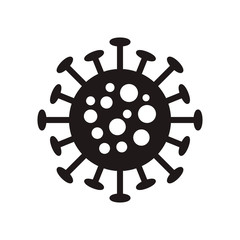Fototapeta premium Bacteria icon. Vector graphic illustration. Suitable for website design, logo, app, template, and ui. EPS 10.