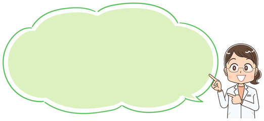 医師 薬剤師 医者 女性 女医 かわいい イラスト マンガ キャラクター