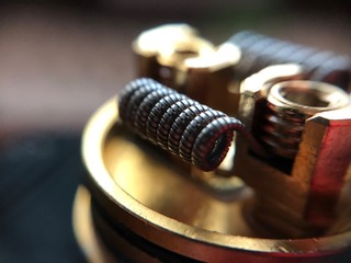 closeup of handmade juggernaut coils