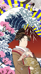 和風コラージュ　その59