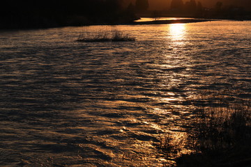 夕焼け空　美しい風景
