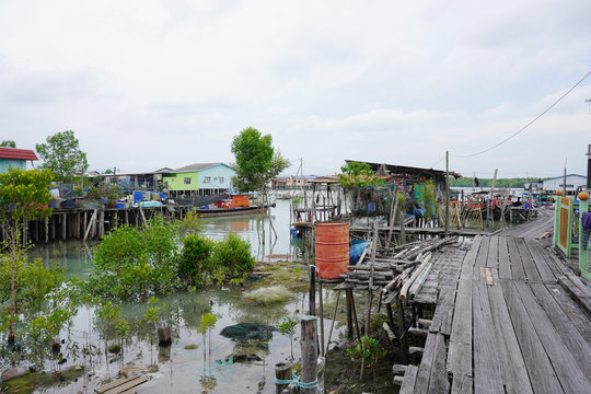 Pulau Ketam is an island located off the coast of Port Klang, Selangor, Malaysia. The island is in the intertidal zone and the chief vegetation is mangrove.