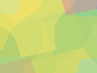 Colorful Art Green and Yellow, Abstract Modern Shape Background or Wallpaper