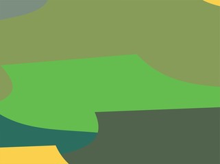 Fototapeta premium Colorful Art Green and Yellow, Abstract Modern Shape Background or Wallpaper