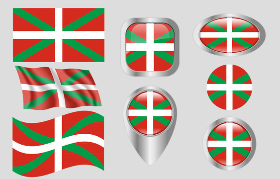 Flag of Basque Country, Spain