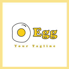 logo template design  egg yummy for  your brand