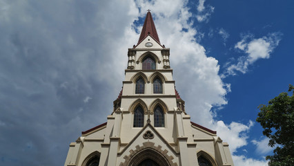 Fototapeta premium La Merced Church (Iglesia Nuestra Señora De La Merced) building in San Jose, Costa Rica
