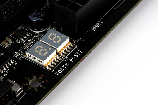 Debug code port on motherboard