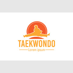 Taekwondo logo for the needs of your team, company, competition and business