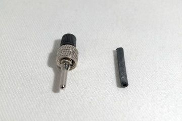 Naklejka premium plug on white background