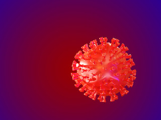 Coronavirus or COVID-19 outbreak background,