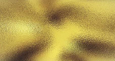 gold foil texture background 3D rendering 3D illustration