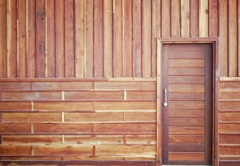 Wooden wall, bring wood to make a wall, wooden pattern, wooden door.