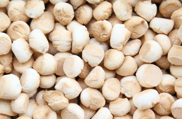 Background of delicious small cookies