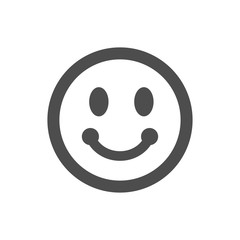 Smile Face Emoticon Icon Vector Symbol Illustration EPS 10