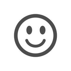 Fototapeta premium Smile Face Emoticon Icon Vector Symbol Illustration EPS 10