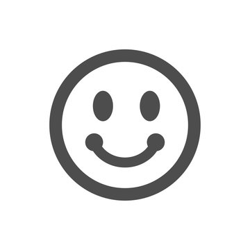 Smile Face Emoticon Icon Vector Symbol Illustration EPS 10