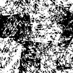 Seamless black and white grunge texture