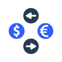 Currency exchange Icon