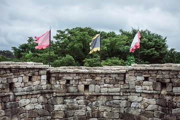 The old fortress wall.