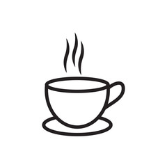 Coffee icon vector design template