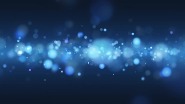 きれいな玉ボケのような丸いパーティクル　10秒フェード　ループ