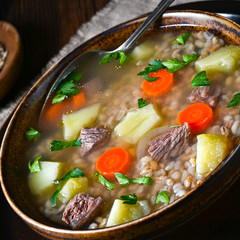 krupnik a delicious Polish barley soup