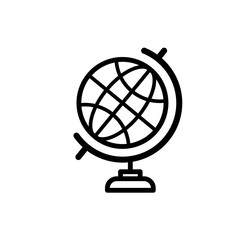 globe icon vector design template