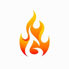 Letter G fire logo design