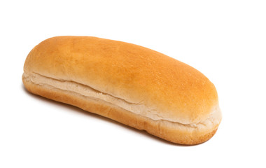 hot dog rolls isolated