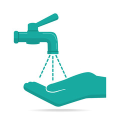 Washing hand icon, hygiene icon illustration