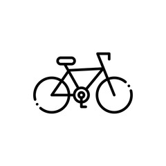 Cycle  Vector Icon Line style Illustrations.