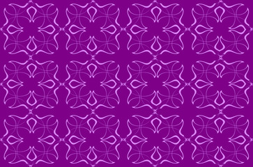 Seamless pattern design with floral background elements, beautiful ornaments