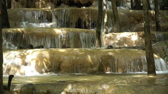 Sai Thong waterfall Satun Thailand