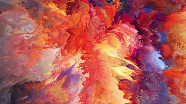 Abstract background with dynamic colors for making video with any music
