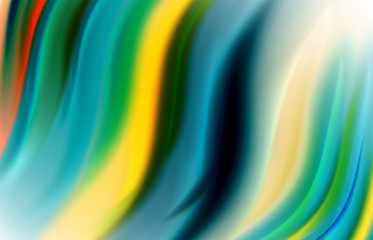 Fototapeta premium Abstract background - fluid color gradient waves, with dynamic motion line effect. Vector Illustration For Wallpaper, Banner, Background, Card, Book Illustration, landing page