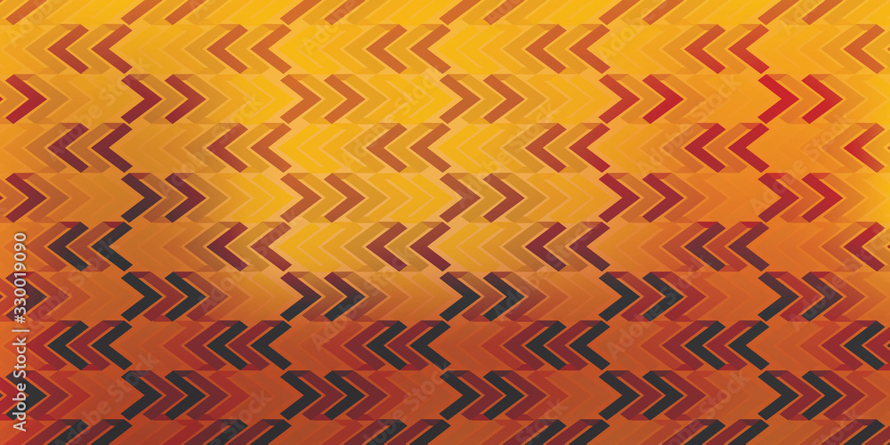 Poster abstract arrow pattern background with brown color