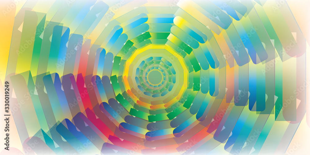 Poster abstract colorful design background on gradient color