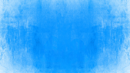 Abstract blue painted paper texture	background