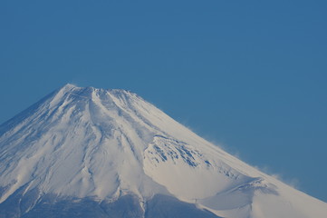 冬の富士山