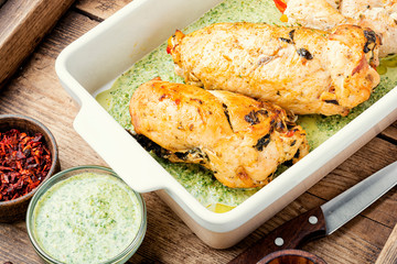 Baked chicken breast