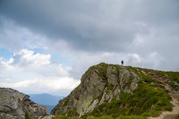 Fototapeta na wymiar Summer landscape, Carpathian mountains