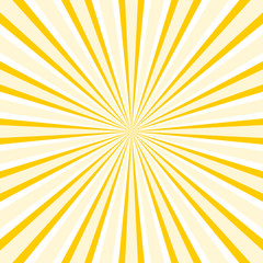 Radius of Yellow and White Background. Abstract Color Background.