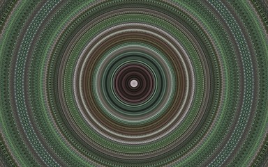 Seamless kaleidoscope pattern with a Mandala