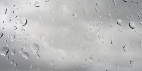 rain drops on window