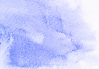 Watercolor stains on white paper ink texture