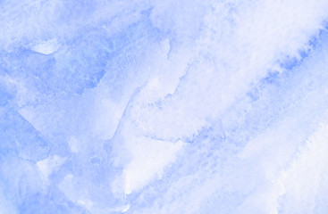 Fototapeta premium Watercolor stains on white paper ink texture